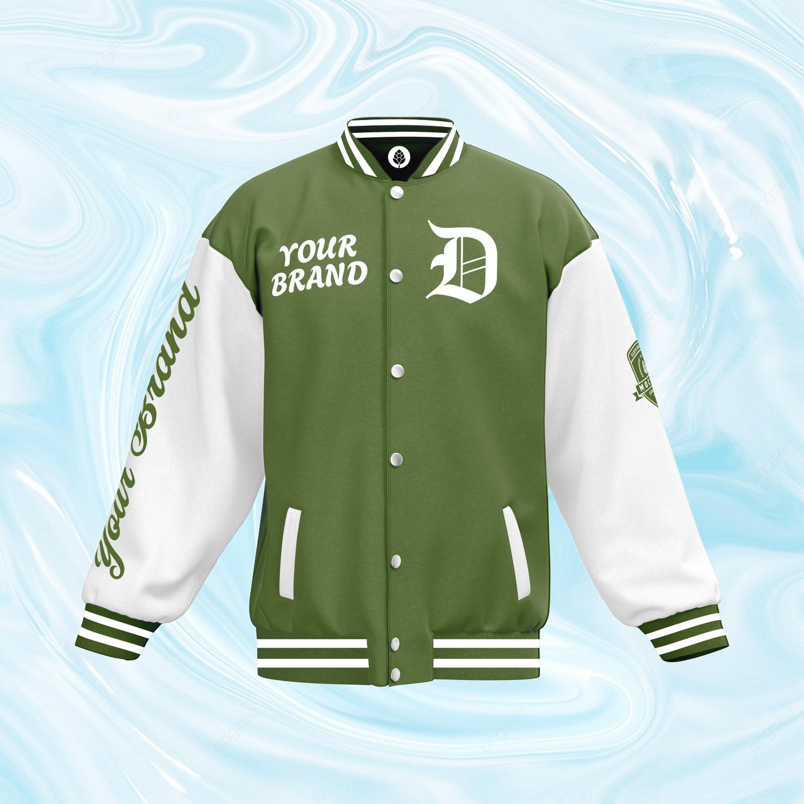 Oversized Varsity jacket - Unisex Jacket